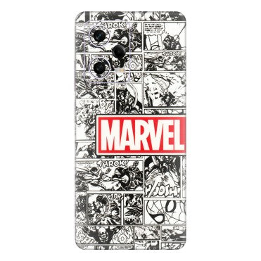 Xiaomi Redmi Phone Skins (All Models) - Marvel Comic - 3D Embossed Finish (L-171) Redmi Note 12 Pro 5G
