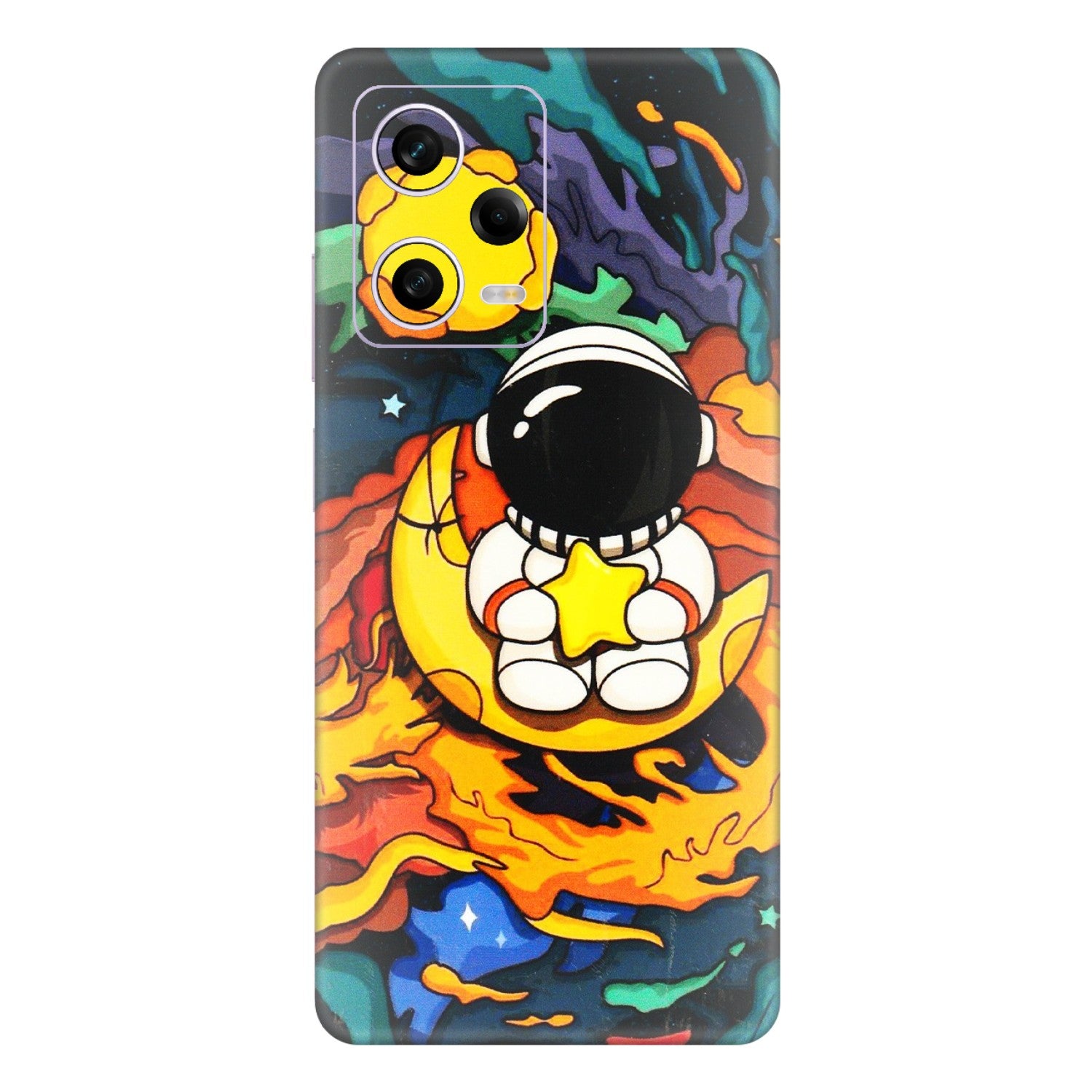 Xiaomi Redmi Phone Skins (All Models) - Baby Astronaut - 3D Embossed Finish (L-197) Redmi Note 12 Pro 5G