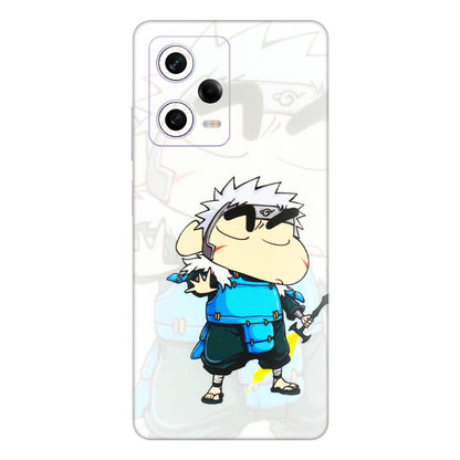 Xiaomi Redmi Phone Skins (All Models) - Angry Young Shinchan - 3D Embossed Finish (L-226) Redmi Note 12 Pro 5G