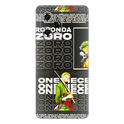 Xiaomi Redmi Phone Skins (All Models) - One Piece Zoro - 3D Embossed Finish (L-250) Redmi Note 12 Pro 5G