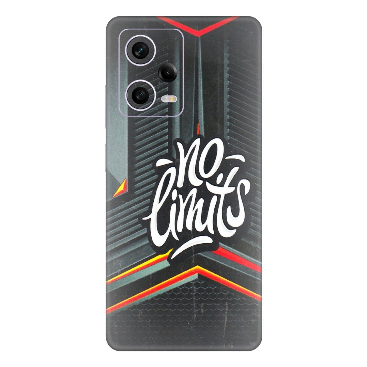 Xiaomi Redmi Phone Skins (All Models) - No Limits - 3D Embossed Finish (L-286) Redmi Note 12 Pro 5G