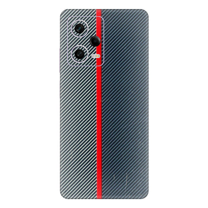 Xiaomi Redmi Phone Skins (All Models) - Blue Sober Lines - 3D Embossed Finish (L-305) Redmi Note 12 Pro 5G