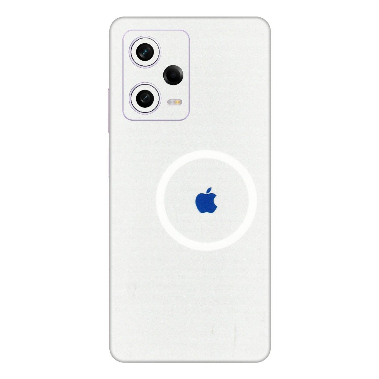 Xiaomi Redmi Phone Skins (All Models) - iPhone Magsafe Logo - 3D Embossed Finish (L-320) Redmi Note 12 Pro 5G