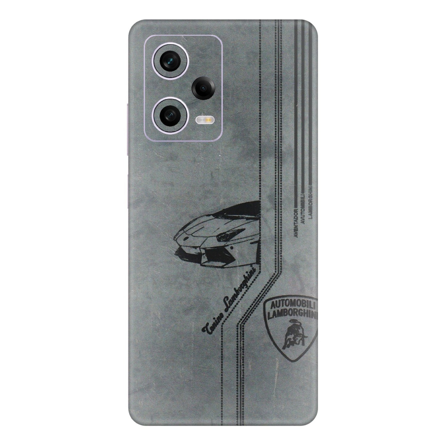 Xiaomi Redmi Phone Skins (All Models) - New Lamborgini Aventador - 3D Embossed Finish (L-321) Redmi Note 12 Pro 5G