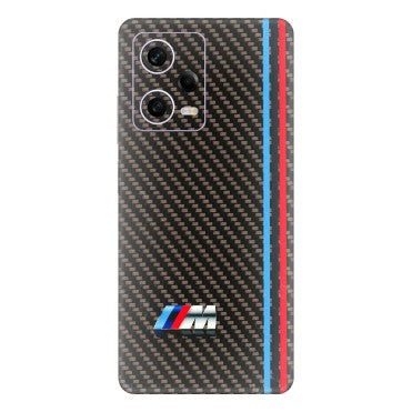 Xiaomi Redmi Phone Skins (All Models) - BM Carbon Fiber Feels - 3D Embossed Finish (L-38) Redmi Note 12 Pro 5G