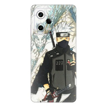 Xiaomi Redmi Phone Skins (All Models) - Kakashi Hatake Naruto Anime - 3D Embossed Finish (L-46) Redmi Note 12 Pro 5G