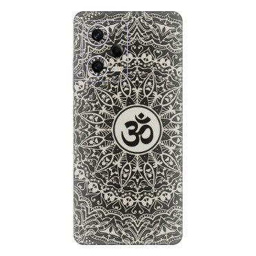Xiaomi Redmi Phone Skins (All Models) - Aum Elegant Mandala - 3D Embossed Finish (L-62) Redmi Note 12 Pro 5G