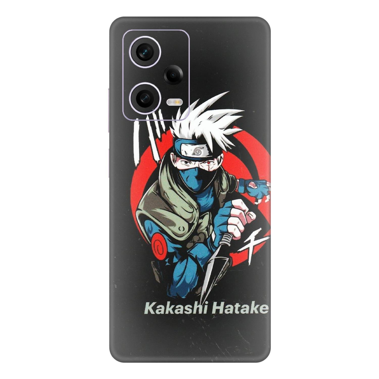 Xiaomi Redmi Phone Skins (All Models) - Naruto Kakashi Hatake Killer - Matte Finish (M-114) Redmi Note 12 Pro 5G