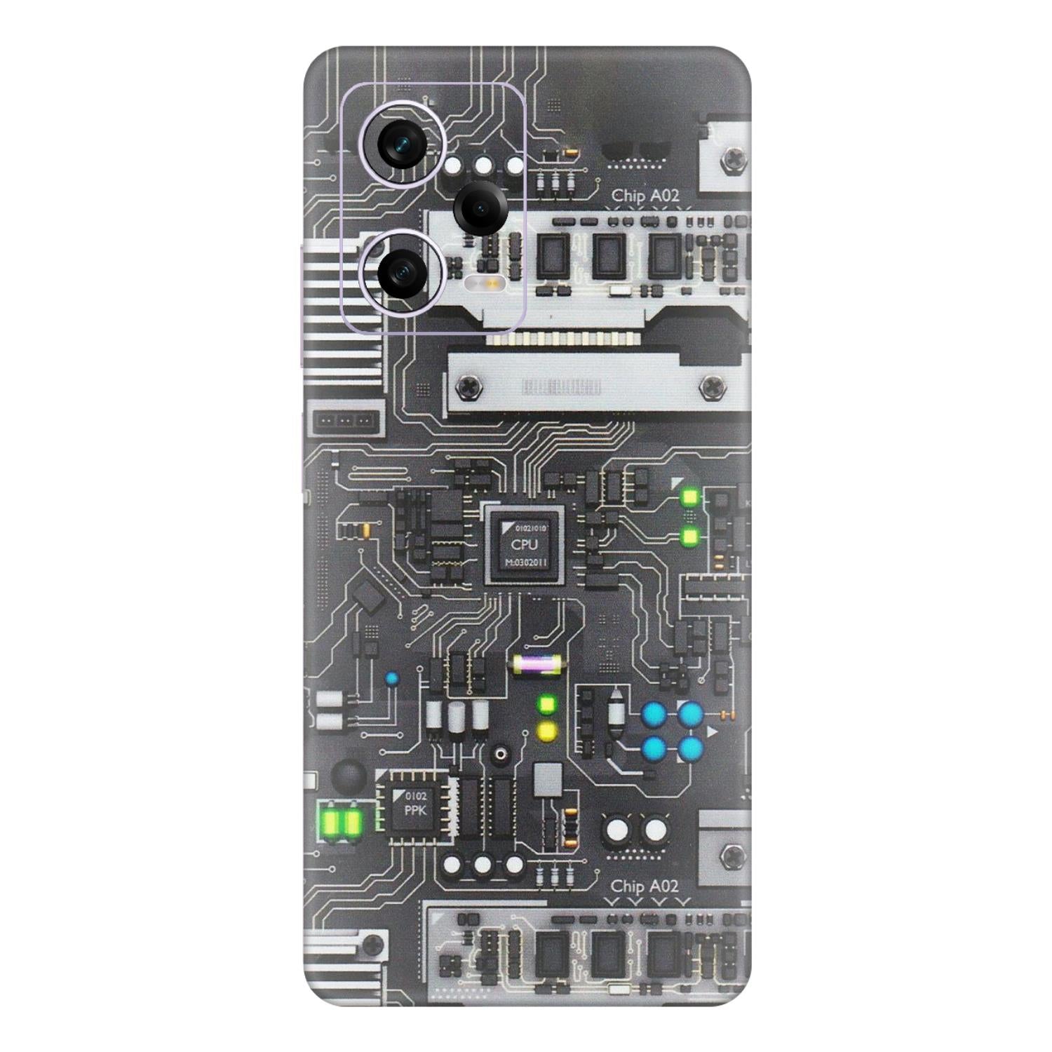 Xiaomi Redmi Phone Skins (All Models) - Motherboard Internals - Matte Finish (M-135) Redmi Note 12 Pro 5G