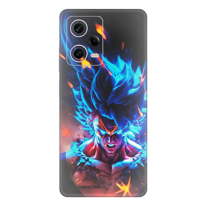 Xiaomi Redmi Phone Skins (All Models) - Angry Goku Dragon Ball Anime - Matte Finish (M-150) Redmi Note 12 Pro 5G