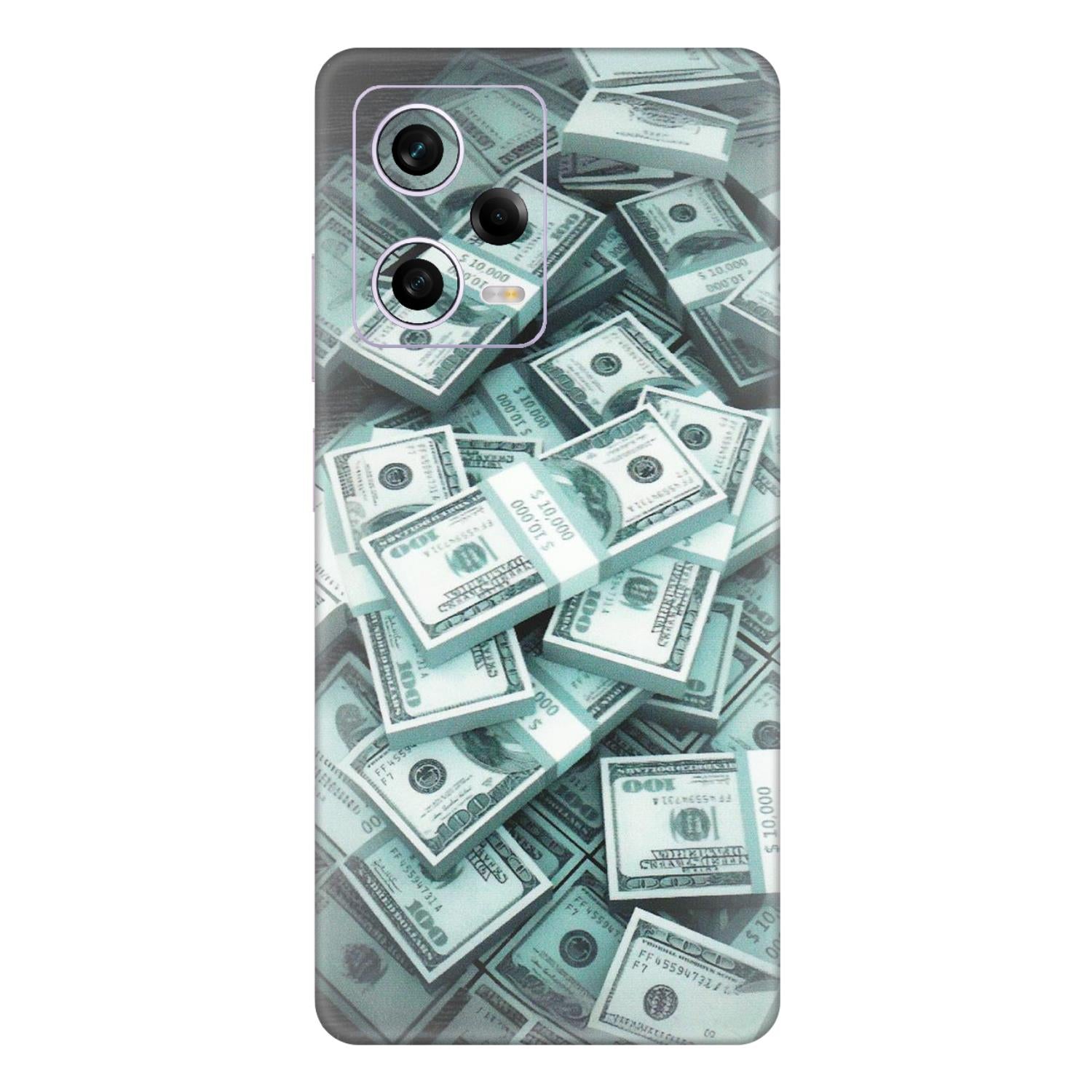 Xiaomi Redmi Phone Skins (All Models) - Hundred Dollar Bill - Matte Finish (M-162) Redmi Note 12 Pro 5G