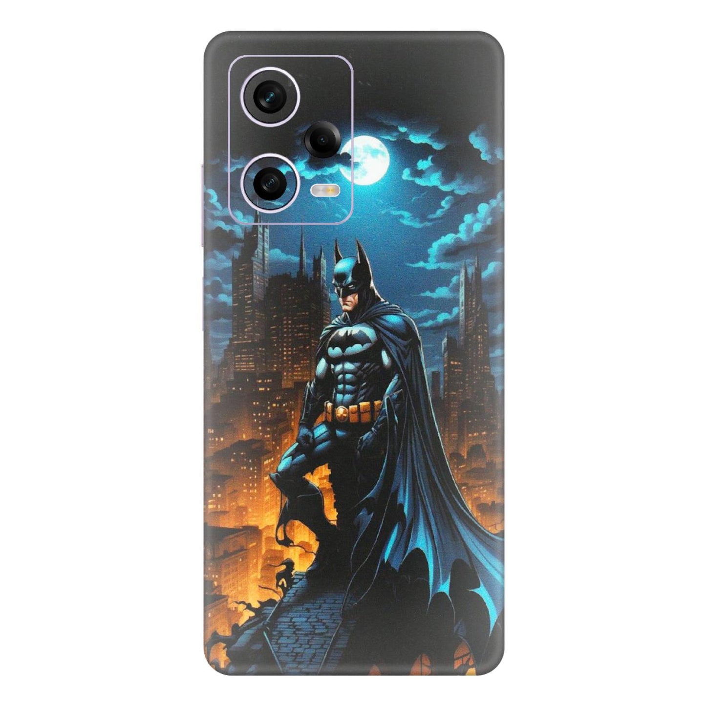 Xiaomi Redmi Phone Skins (All Models) - Batman Arkham City - Matte Finish (M-01) Redmi Note 12 Pro 5G
