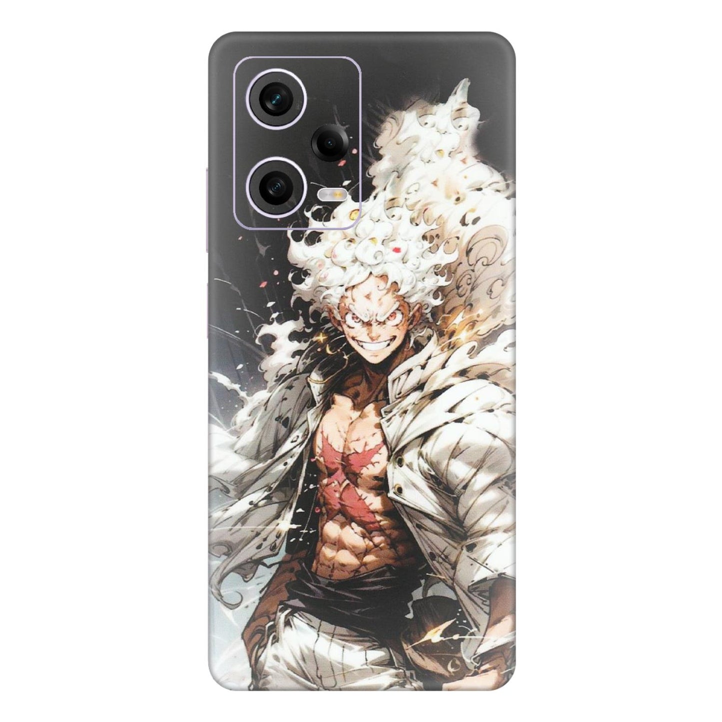 Xiaomi Redmi Phone Skins (All Models) - Anime Angry Classy Character - Matte Finish (M-34) Redmi Note 12 Pro 5G