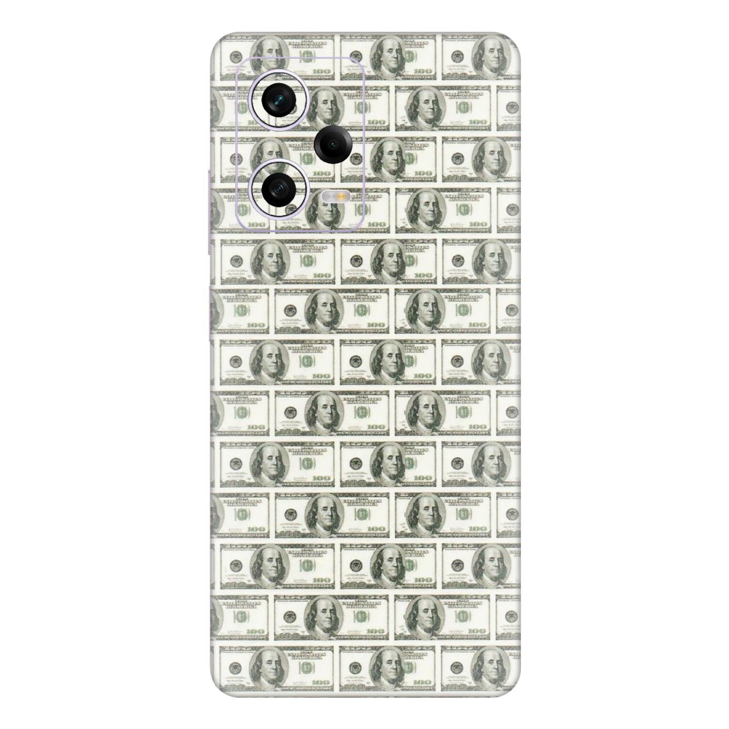 Xiaomi Redmi Phone Skins (All Models) - I Love Dollars - Matte Finish (M-40) Redmi Note 12 Pro 5G