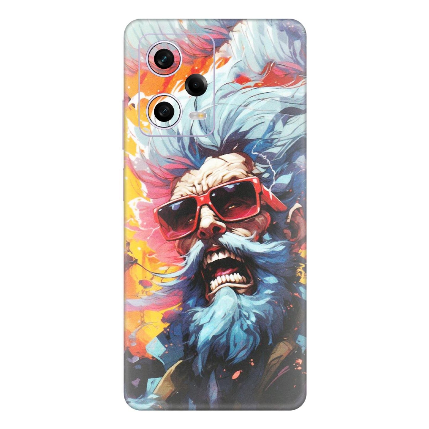 Xiaomi Redmi Phone Skins (All Models) - Daddy Cool Character - Matte Finish (M-43) Redmi Note 12 Pro 5G
