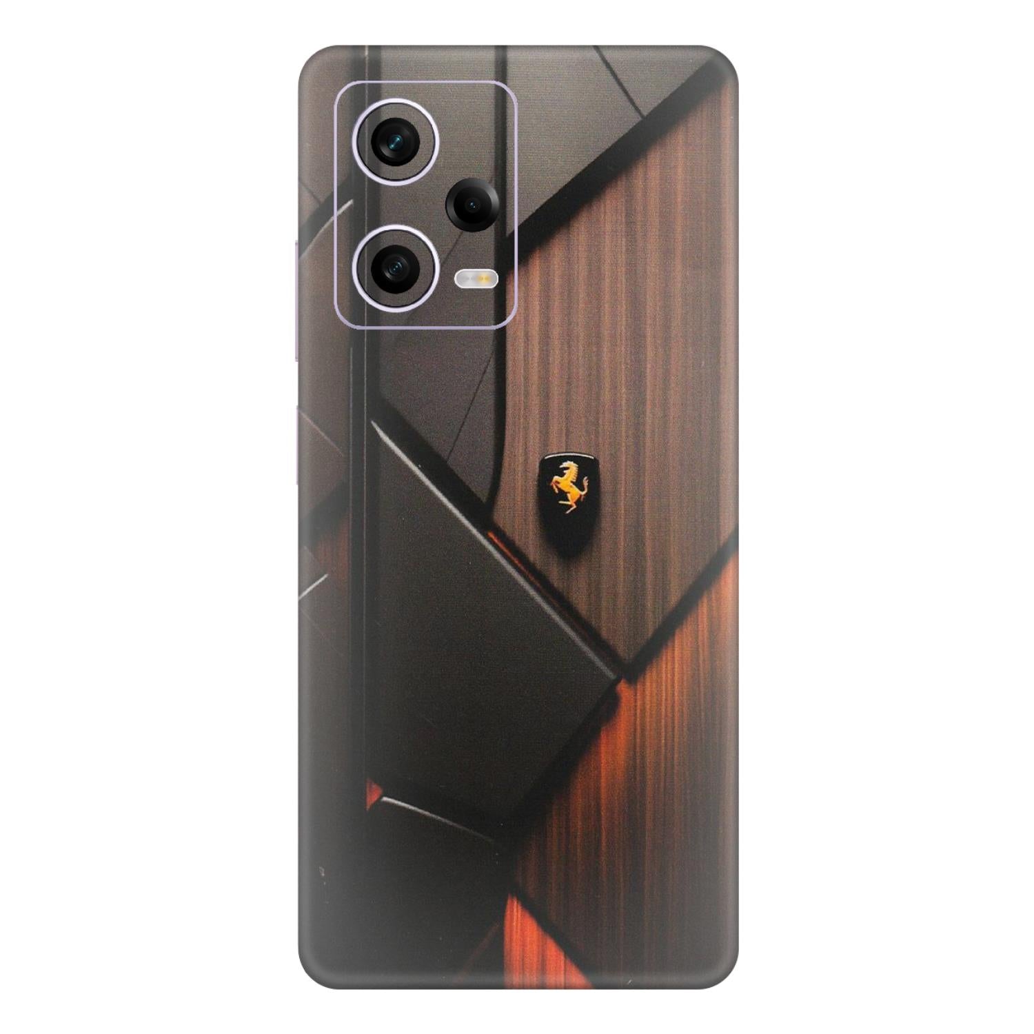 Xiaomi Redmi Phone Skins (All Models) - Lambo Beauty Wood Pattern Sober - Matte Finish (M-51) Redmi Note 12 Pro 5G