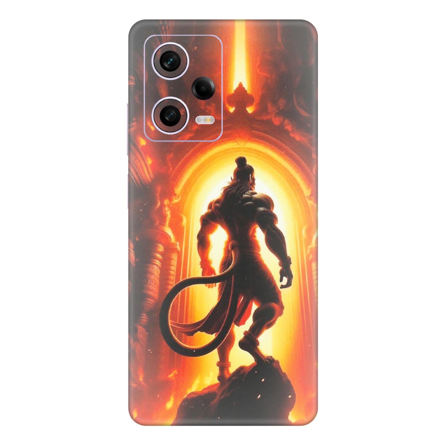 Xiaomi Redmi Phone Skins (All Models) - HanumanJi - Matte Finish (M-06) Redmi Note 12 Pro 5G