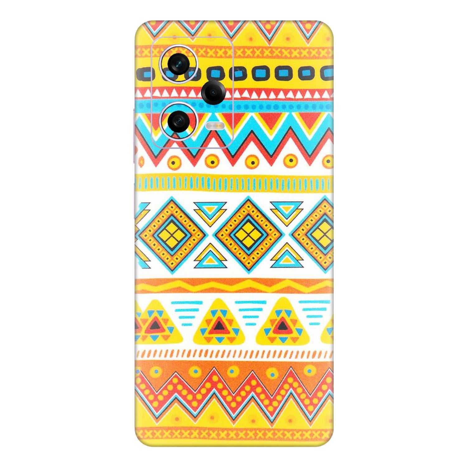 Xiaomi Redmi Phone Skins (All Models) - Mexican Abstract - Matte Finish (M-71) Redmi Note 12 Pro 5G