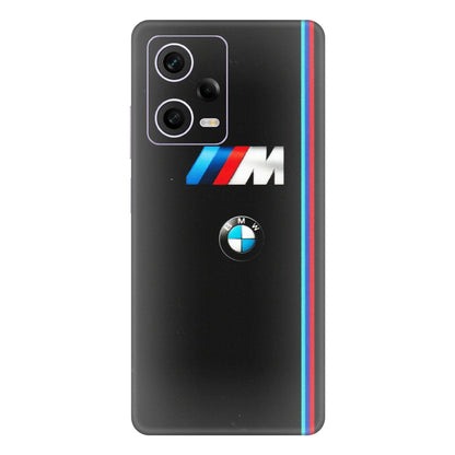 Xiaomi Redmi Phone Skins (All Models) - Styling With Black BMW - Matte Finish (M-74) Redmi Note 12 Pro 5G