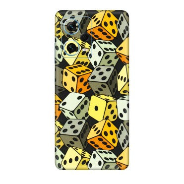 Xiaomi Redmi Phone Skins (All Models) - Dices Of Life - 3D Embossed Finish (L-04) Redmi Note 12 Pro Plus 5G
