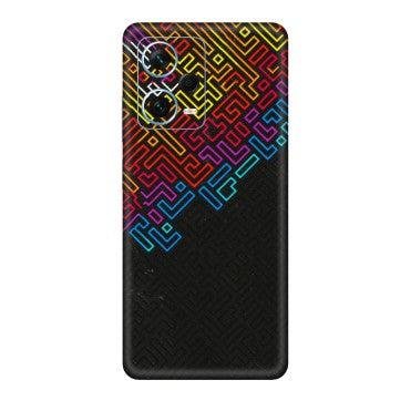 Xiaomi Redmi Phone Skins (All Models) - Dotme Pattern Art - 3D Embossed Finish (L-121) Redmi Note 12 Pro Plus 5G