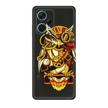 Xiaomi Redmi Phone Skins (All Models) - Classy Smart Owl - 3D Embossed Finish (L-144) Redmi Note 12 Pro Plus 5G