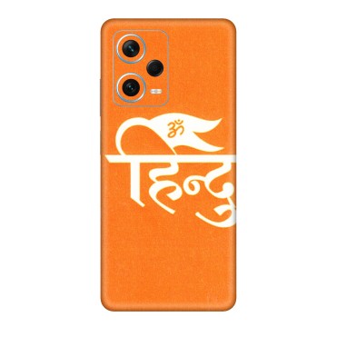 Xiaomi Redmi Phone Skins (All Models) - Hindu Kesari - 3D Embossed Finish (L-154) Redmi Note 12 Pro Plus 5G