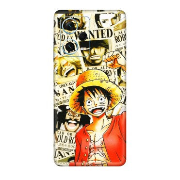 Xiaomi Redmi Phone Skins (All Models) - Luffy Anime - 3D Embossed Finish (L-177) Redmi Note 12 Pro Plus 5G