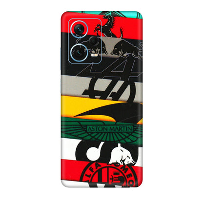 Xiaomi Redmi Phone Skins (All Models) - Multi Designer Brands - 3D Embossed Finish (L-187) Redmi Note 12 Pro Plus 5G