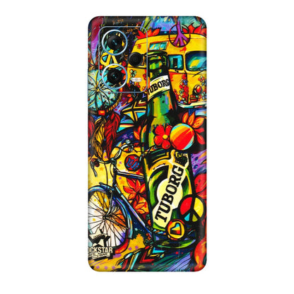 Xiaomi Redmi Phone Skins (All Models) - Cool Beer Bottle - 3D Embossed Finish (L-193) Redmi Note 12 Pro Plus 5G