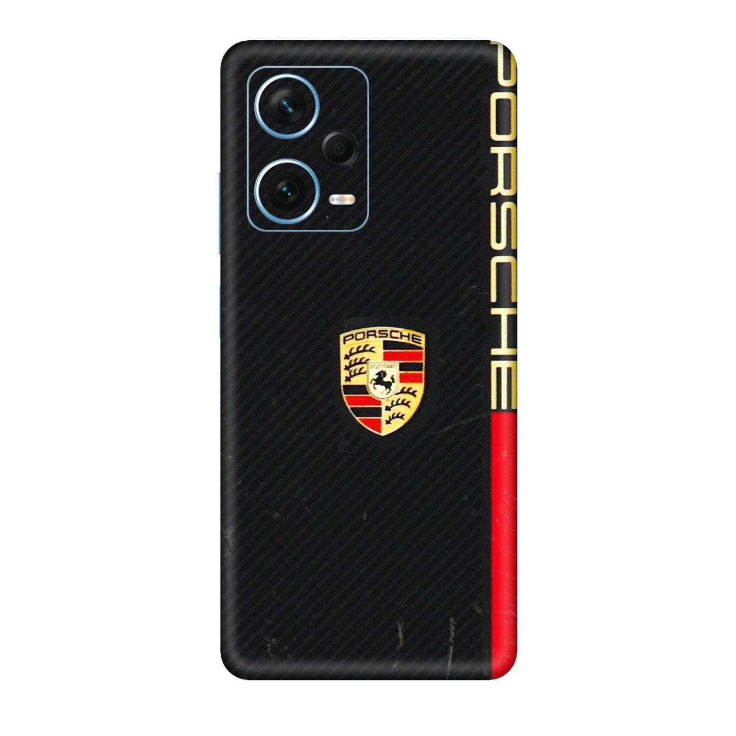 Xiaomi Redmi Phone Skins (All Models) - Premium Porsche - 3D Embossed Finish (L-225) Redmi Note 12 Pro Plus 5G