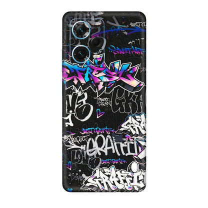 Xiaomi Redmi Phone Skins (All Models) - Graffiti Killer - 3D Embossed Finish (L-274) Redmi Note 12 Pro Plus 5G