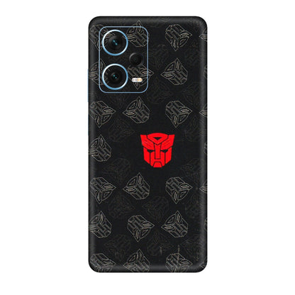 Xiaomi Redmi Phone Skins (All Models) - Transformers Devastation - 3D Embossed Finish (L-301) Redmi Note 12 Pro Plus 5G