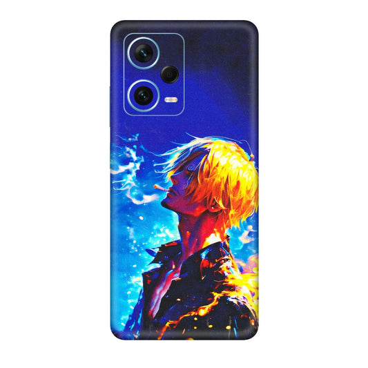 Xiaomi Redmi Phone Skins (All Models) - Sanji Vinsmoke One Piece - 3D Embossed Finish (L-319) Redmi Note 12 Pro Plus 5G