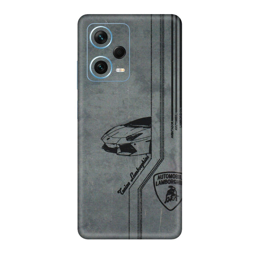 Xiaomi Redmi Phone Skins (All Models) - New Lamborgini Aventador - 3D Embossed Finish (L-321) Redmi Note 12 Pro Plus 5G