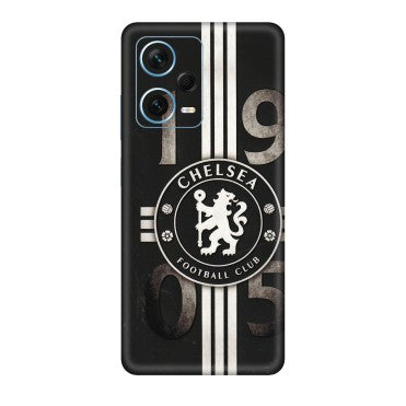 Xiaomi Redmi Phone Skins (All Models) - Chelsea Fan Club - 3D Embossed Finish (L-36) Redmi Note 12 Pro Plus 5G