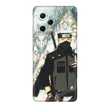 Xiaomi Redmi Phone Skins (All Models) - Kakashi Hatake Naruto Anime - 3D Embossed Finish (L-46) Redmi Note 12 Pro Plus 5G