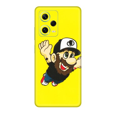Xiaomi Redmi Phone Skins (All Models) - Flying Beardo - 3D Embossed Finish (L-60) Redmi Note 12 Pro Plus 5G