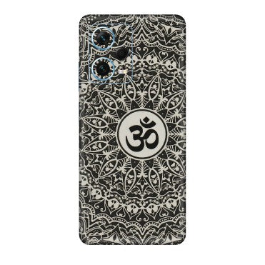 Xiaomi Redmi Phone Skins (All Models) - Aum Elegant Mandala - 3D Embossed Finish (L-62) Redmi Note 12 Pro Plus 5G