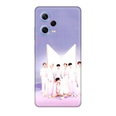 Xiaomi Redmi Phone Skins (All Models) - BTS - 3D Embossed Finish (L-94) Redmi Note 12 Pro Plus 5G