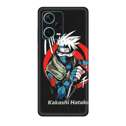 Xiaomi Redmi Phone Skins (All Models) - Naruto Kakashi Hatake Killer - Matte Finish (M-114) Redmi Note 12 Pro Plus 5G