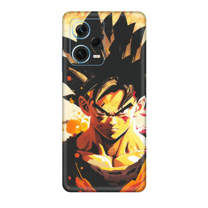 Xiaomi Redmi Phone Skins (All Models) - Angry Goku - Matte Finish (M-12) Redmi Note 12 Pro Plus 5G