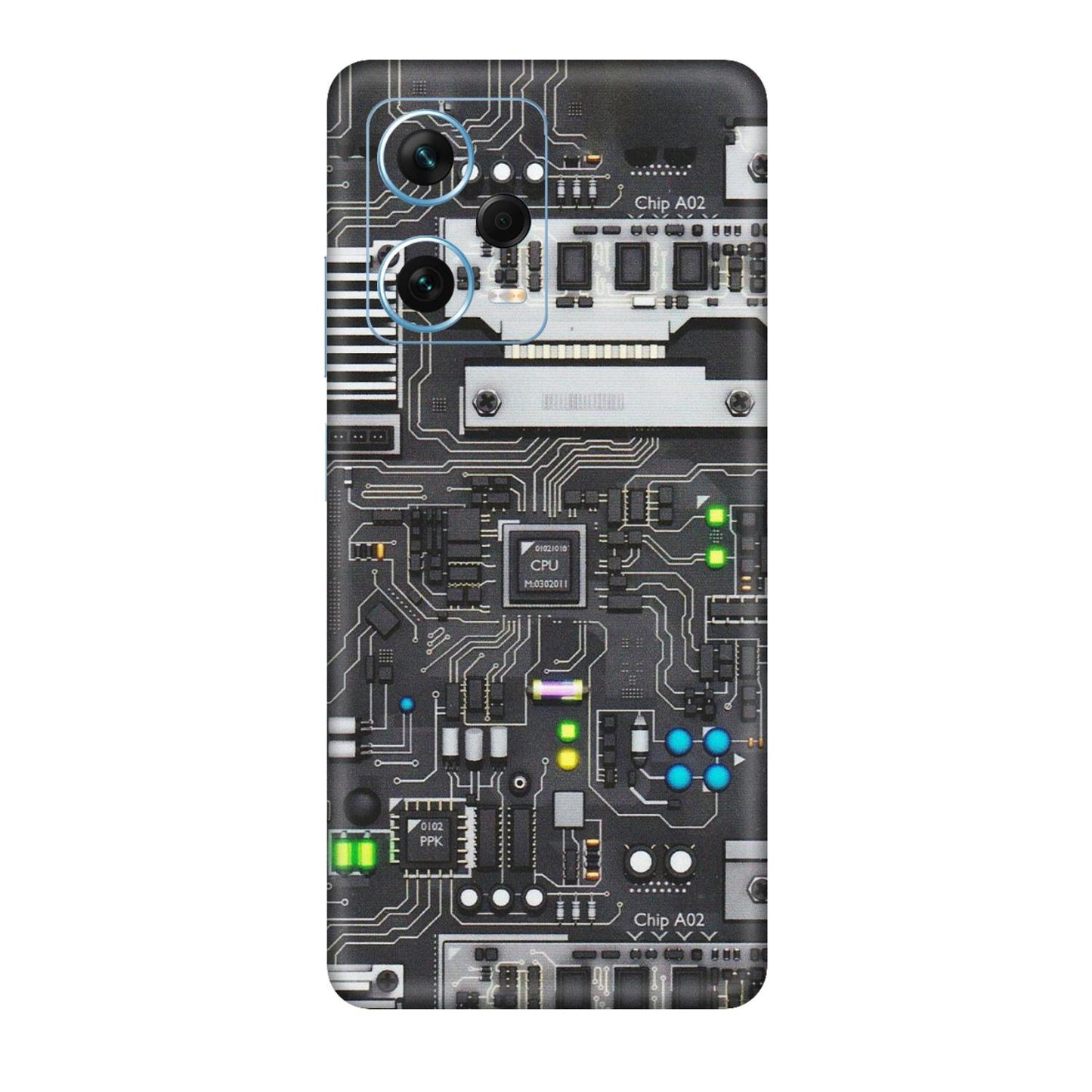Xiaomi Redmi Phone Skins (All Models) - Motherboard Internals - Matte Finish (M-135) Redmi Note 12 Pro Plus 5G