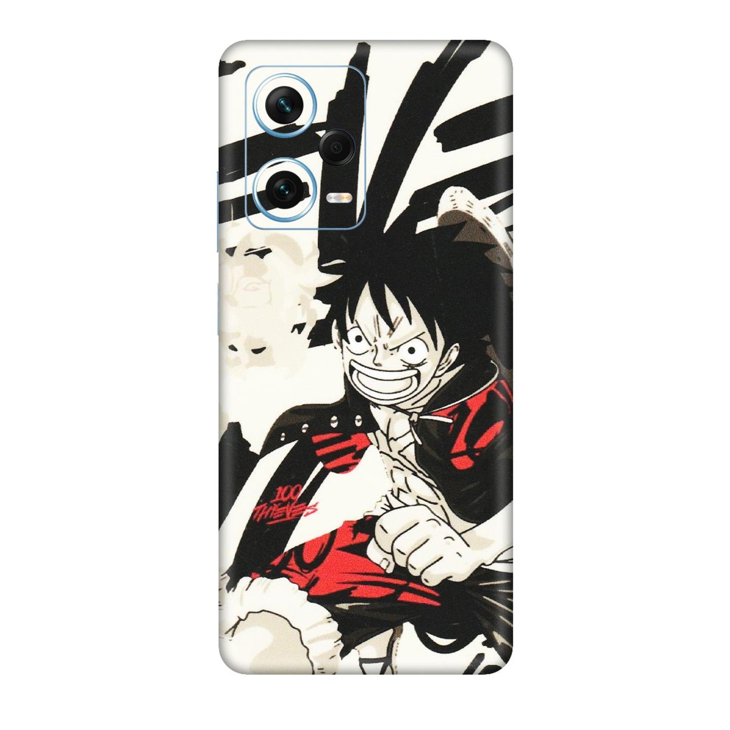 Xiaomi Redmi Phone Skins (All Models) - Monkey D.Luffy Manga Anime - Matte Finish (M-145) Redmi Note 12 Pro Plus 5G