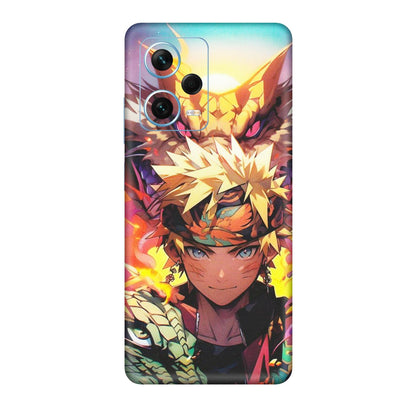Xiaomi Redmi Phone Skins (All Models) - Angry Naruto Anime - Matte Finish (M-148) Redmi Note 12 Pro Plus 5G