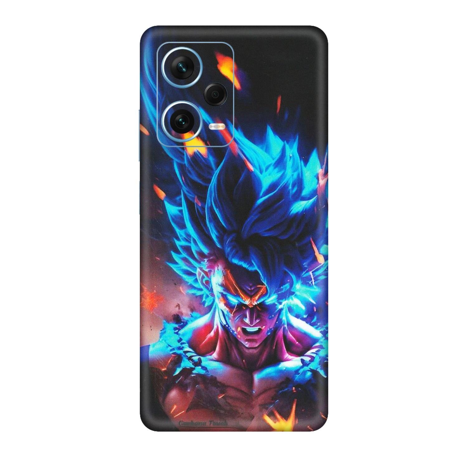 Xiaomi Redmi Phone Skins (All Models) - Angry Goku Dragon Ball Anime - Matte Finish (M-150) Redmi Note 12 Pro Plus 5G