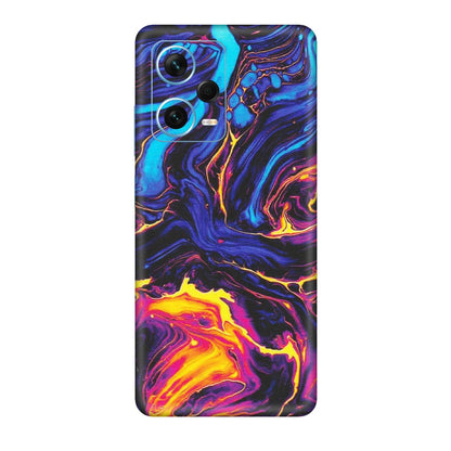 Xiaomi Redmi Phone Skins (All Models) - Abstract Paint Classy - Matte Finish (M-15) Redmi Note 12 Pro Plus 5G
