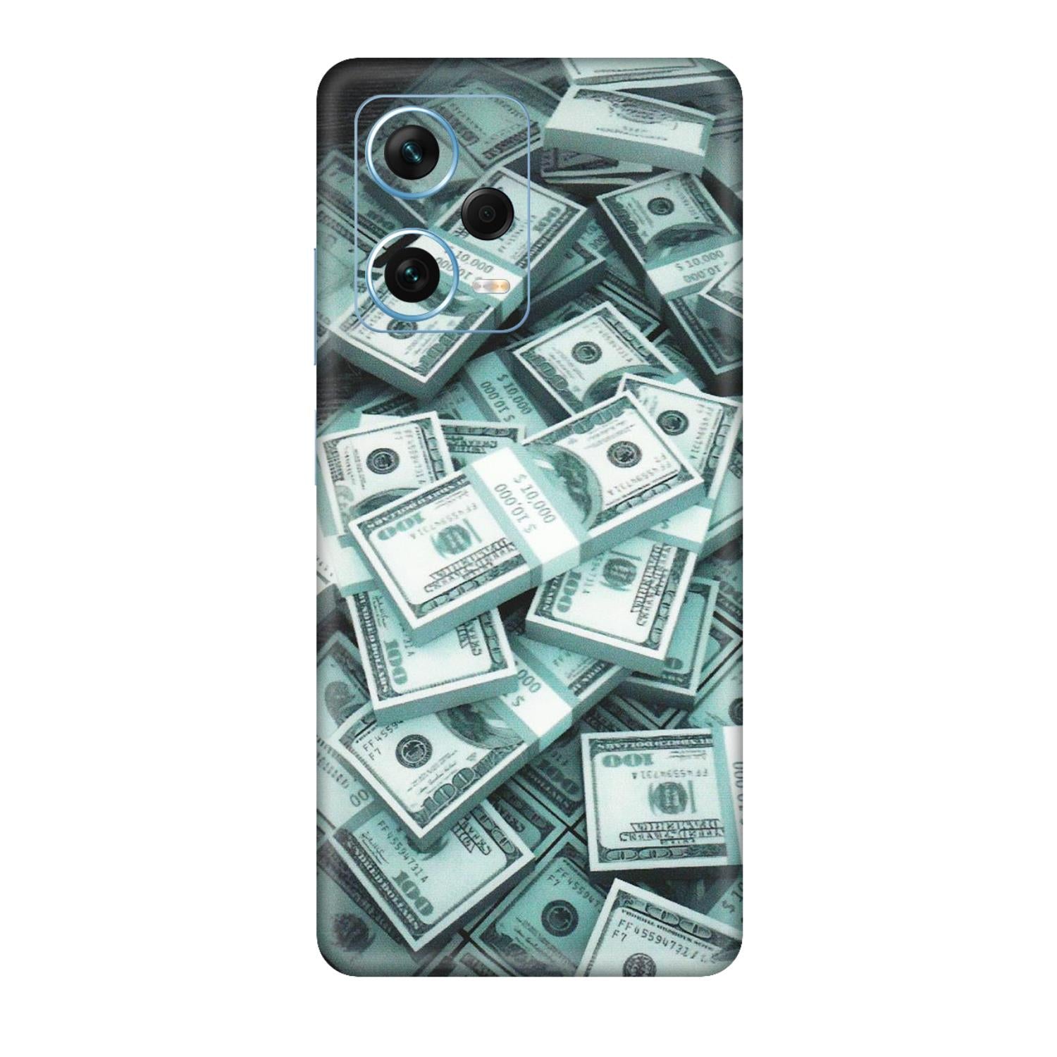 Xiaomi Redmi Phone Skins (All Models) - Hundred Dollar Bill - Matte Finish (M-162) Redmi Note 12 Pro Plus 5G