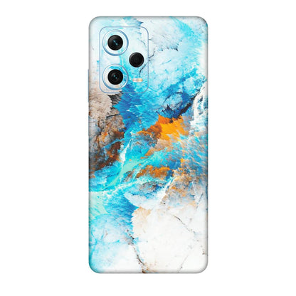 Xiaomi Redmi Phone Skins (All Models) - Blue Waves Abstract - Matte Finish (M-19) Redmi Note 12 Pro Plus 5G