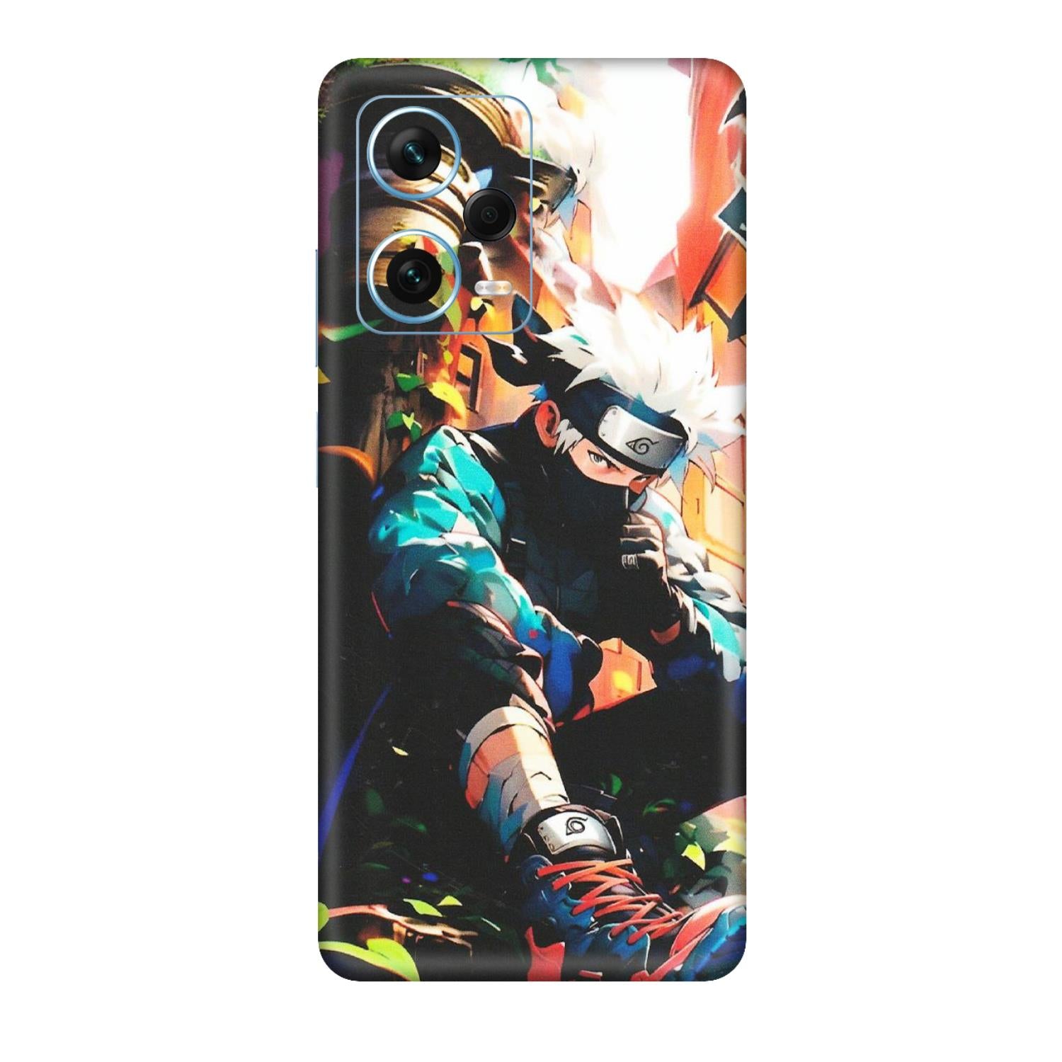 Xiaomi Redmi Phone Skins (All Models) - Ash & Pikachu - Matte Finish (M-26) Redmi Note 12 Pro Plus 5G